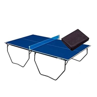 Imagem de MESA DE PING PONG MDP 15mm C/RODAS, SUPORTE E REDE 1007 KLOPF + Capa Impermeável