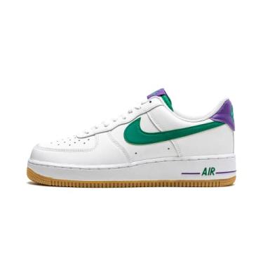Imagem de NIKE T nis de Basquete Feminino, Branco/Verde Ru do Quadra Roxo - Do1156 100, 10.5