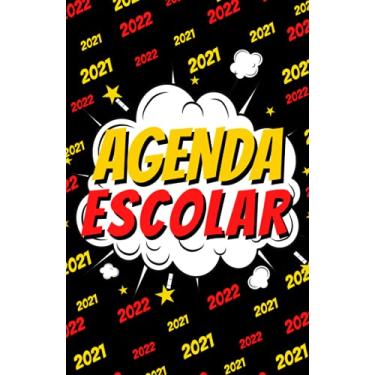 Imagem de Agenda Escolar 2021-2022 Manga: Agendas 2021-2022 dia por pagina | Planificador diario para niñas y niños | Material escolar colegio secundaria estudiante | Portada comic