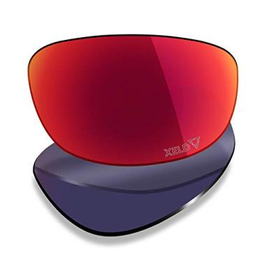 Imagem de Mryok Lentes de reposição XELD para Oakley Pit Boss 2 OO9137 - Johnny Red