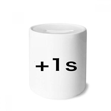 Imagem de DIYthinker Piada chinesa estende a vida útil 1 segundo dinheiro caixa de cerâmica porta-moedas presente de cofrinho