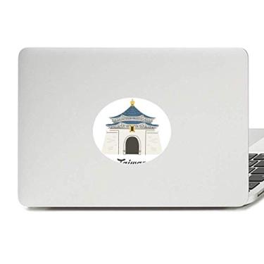 Imagem de Taiwan Travel Chiang Kai-Shek Memorial Hall Vinil Emblema Gráfico Laptop Adesivo Notebook Decalque