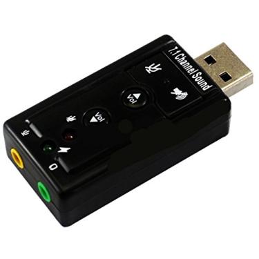 Imagem de Placa de som USB 7.1 USB