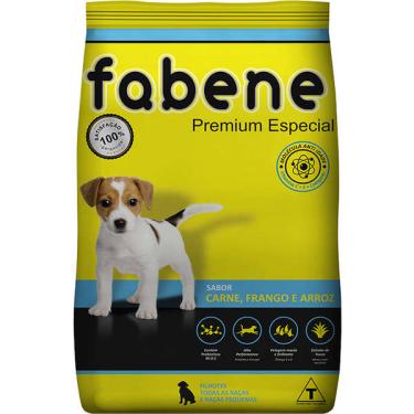 Imagem de Ração Seca Fabene Premium Especial para Cães Filhotes e Raças Pequenas - 12 Kg