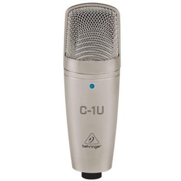Imagem de Microfone Condensador Para Estúdio C-1U Behringer Usb
