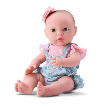 Boneca Bebê Reborn - New Born - Faz Xixi Divertoys Com Acessório 8046