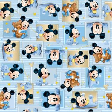 Imagem de Saco P/Presente Mickey Mouse  Disney 31,5X22cm C/40 Un.  - Cromus