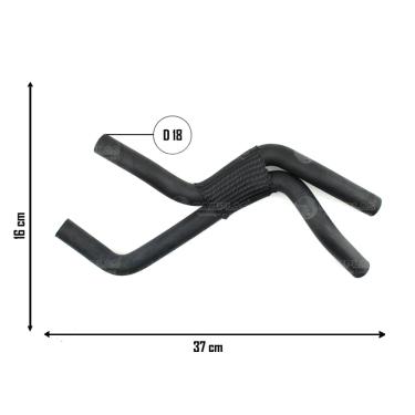 Imagem de Mangueira Ar Quente Fox Gol G5 Polo Saveiro Voyage 6qe121156 5u0121156