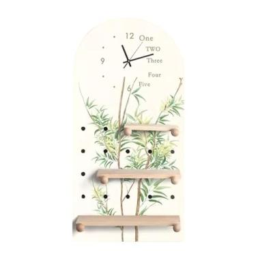 Imagem de Painel Porta-Ferramentas Pegboard de armazenamento pendurado, pegboard de madeira personalizado para casa diy, corredor sala de estar quarto organizador pegboard (Color : Kit B, Size : 60 * 120cm)