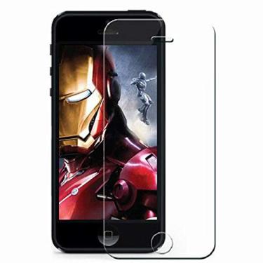Imagem de 3 peças de vidro temperado 2.5D, para iphone 6 6S X protetor de tela de vidro, para iPhone 5s 6 6plus 7plus 8 película protetora para iPhone 5 5s