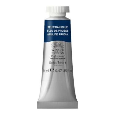 Imagem de Winsor & Newton Aquarela profissional, tubo de 14 ml (5 onças), azul prússico