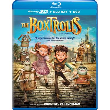 Imagem de The Boxtrolls [Blu-Ray 3D + Blu-Ray + DVD]