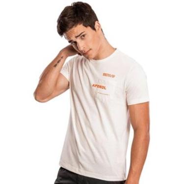 Imagem de Camiseta Sergio K Masculina Pocket Directed By Aperol Off-White-Masculino