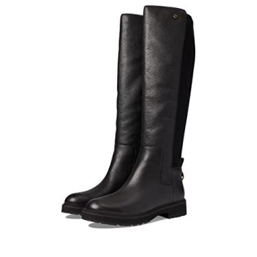 Imagem de Cole Haan Waterproof Greenwich Tall Boot Black Leather/Stretch Black 5 B (M)