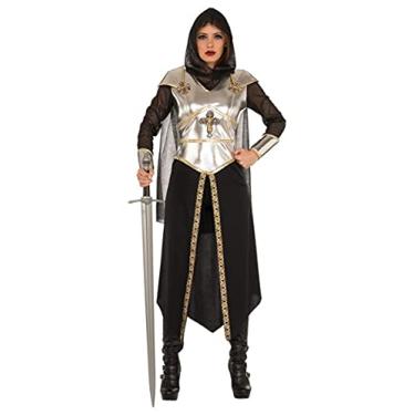 Imagem de Rubie's Costume Co. Fantasia feminina de guerreiro medieval, Conforme mostrado., Standard