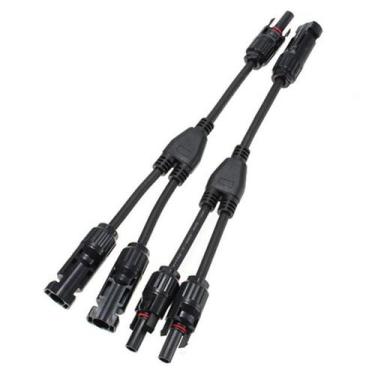 Imagem de Conector MC4 - Y Cabo P/ Ligação Paralelo Painel Solar - Par - DGTEC