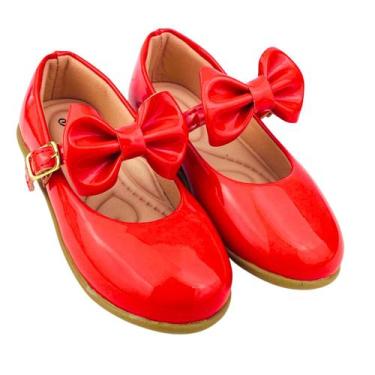 Imagem de Sapatilha Infantil Menina Boneca Verniz Confortavel SPT-505 - Drinity,