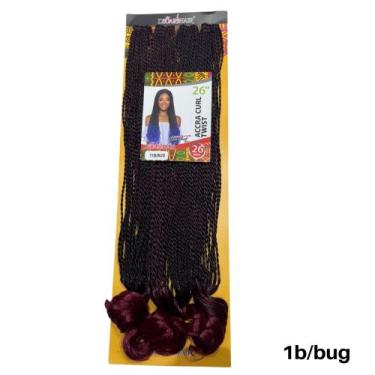 Imagem de Cabelo Afro Curl Twist Cacheado Cachos Na Ponta Boho Crochet - bbless,