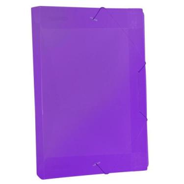 Imagem de Pasta Aba Elástica 332x232mm Lilás 504PP-LI - DAC