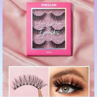 Imagem de Cartela de Cílios Postiços Sheglam