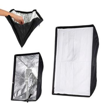 Imagem de Softbox Universal 60x90cm Para Flashes E Luz Continua - GREIKA