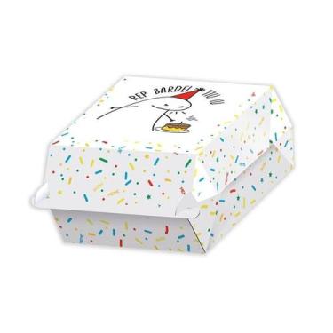 Imagem de Caixa de Papel Flork Meme para Mini Bolo de Festa com 8 Unid - Fantasi