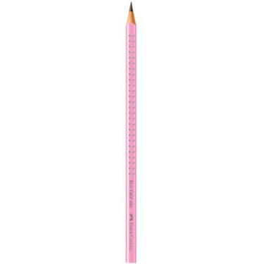 Imagem de Lápis Preto 2B Ecolápis Triangular Grip 2001 Faber Castell - Rosa - Fa