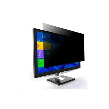 Imagem de Targus 4VU Privacy Screen Filter para monitor Widescreen de 24 polegadas (proporção 16: 9), paisagem/retrato, filtro de luz azul para proteger a tensão ocular (ASF24W9USZ)