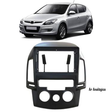Imagem de Moldura 2 Din Hyundai I30 9" Polegadas Ar Analógico 2009 até 2013 - Pr