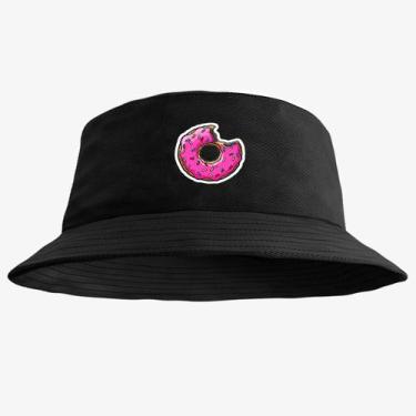 Imagem de Chapéu Bucket Hat Estampado Bolacha - MP Moda Masculina, Único, Preto