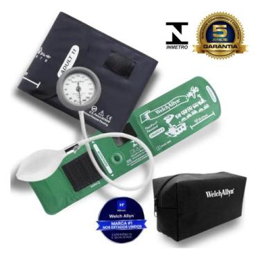 Imagem de Esfigmomanometro Welch Allyn Com Braçadeira De Adulto E Crianca