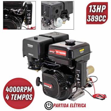 Imagem de Motor Estacionário Kawashima GE 1300-BE À Gasolina 4 Tempos 13HP 389cc