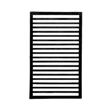 Imagem de Grelha Ferro Fundido Para Fogão a Lenha e Campeiro 20x40cm - Fundição 