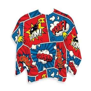 Imagem de Capa Barbeiro História em Quadrinhos Cetim 156x146cm - PRESENTE-BRINDE