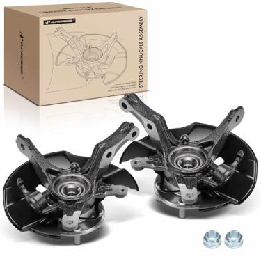 Imagem de A-Premium 2 conjuntos de junta de direção dianteira e cubo de rolamento de roda compatíveis com Honda Civic 2012