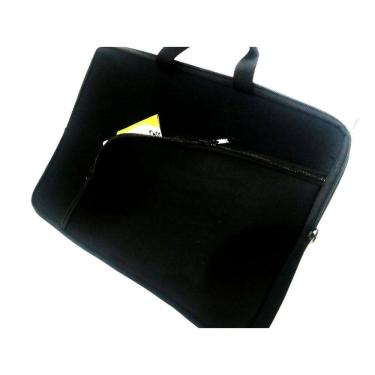 Imagem de Capa Case Pasta Notebook Com Bolso 17 Polegadas Preto