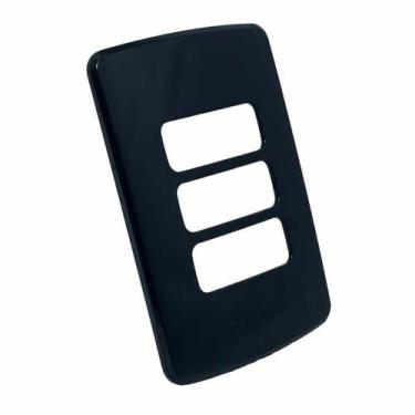 Imagem de Placa Composé 4X2 3 Posto Preto sem Suporte Weg - COMPOSE WEG