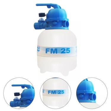 Imagem de Filtro de areia para piscina fm-25 de 6 vias - sodramar
