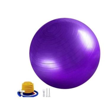 Imagem de Bola Suiça Bravus Sport Para Pilates + Bomba De Ar 65Cm