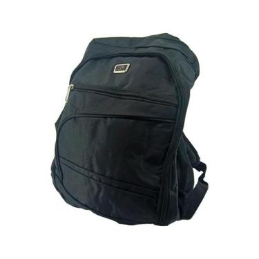 Imagem de Mochila Preta Social Escolar de Poliéster - Aliança