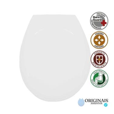 Imagem de Tampa de vaso Universal em TF modelo Luxo fechamento convencional - Tu