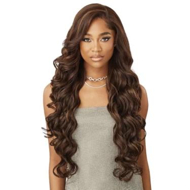 Imagem de Outre Lace Front Wig - Melted Hairline - Swirlista - Swirl 112 (DRST VAMPIRE RED)