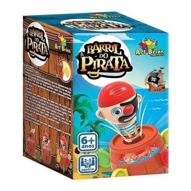 Imagem de Jogo De Mesa Barril Pirata Grande Art Brink Zft135