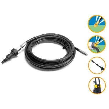 Imagem de Mangueira Nylon Desentupidora 6mt Lavor Brava 1740 Lavadora