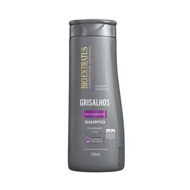 Imagem de Shampoo Desamarelador Bio Extratus Para Cabelos Grisalhos 250ml