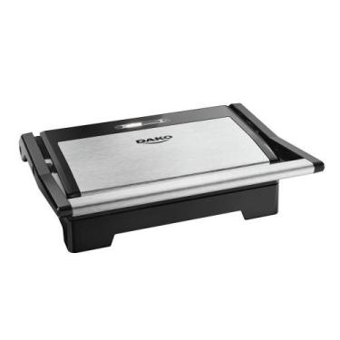 Imagem de Sanduicheira E Grill Dako 2 Em 1 Elétrica 1000W 220V, 220V