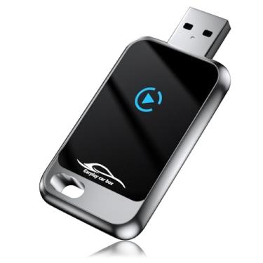 Imagem de Cubetoou Adaptador Carplay Sem Fio Para Apple Iphone, Converte Cabo Com Dongle Carplay, Design Mini Usb De Extensão, Plugue E Conexão Estável Ios 10+ A Partir 2016 (Cinza)