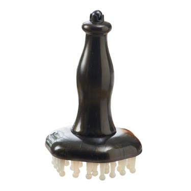 Imagem de Kokiya Pente de massagem Meridians Ferramenta de massagem Gua Sha abdominal com cabo longo Pente de para pés Corpo Viagem Doméstica