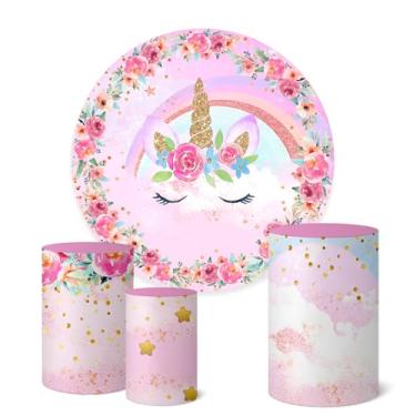 Imagem de Trio Capas Cilindro + Painel 1,50m Unicornio (K1UNI014)
