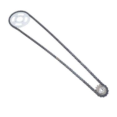 Imagem de aqxreight Kit de Roda Dentada de 420 Cadeia 15t Frente 37t SPROCKLEGRA Traseira Com 420 Chain para Pit Pro Trhil Sujeira Pocket ATV Quad Bike Go Kart Substituição Liga